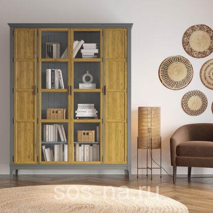 Шкаф для книг Квадро-С 422Ф